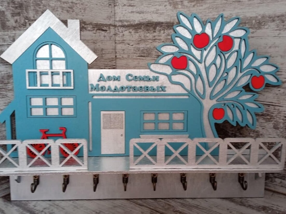 Intra απο ξύλο plywood 3mm-4mm πάχος – ξύλο ραφιού οικογενειακού δέντρου κλειδιού 25x30 cm INTRAVECTRY-MY552500