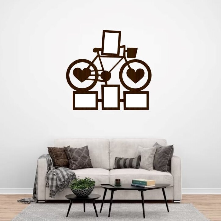 Intra απο ξύλο plywood 3mm-4mm πάχος – ξύλο φωτογραφιών κολάζ φωτογραφιών ποδηλάτου 35x40 cm INTRAVECTRY-MY558110