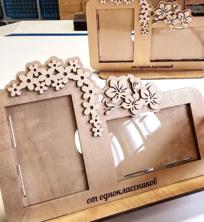 Intra απο ξύλο plywood 3mm-4mm πάχος – Κατακόρυφο οριζόντιο σύνθετο ξύλο κορνίζας φωτογραφιών 45x50 cm INTRAVECTRY-MY552988