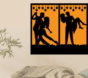 Intra απο ξύλο plywood 3mm-4mm πάχος – Αρχείο κοπής μετάλλου με λέιζερ για την ημέρα του Αγίου Βαλεντίνου Δίασταση  20x20 cm INTRAFABR-88087356