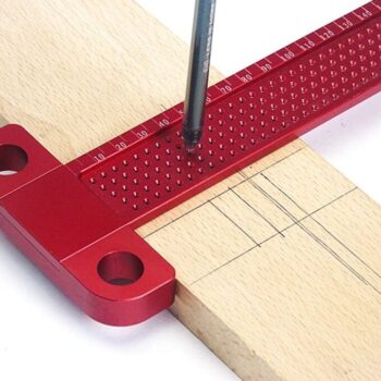 Intra απο ξύλο plywood 3mm-4mm πάχος – T Τύπος ξύλου χάρακα σήμανσης οπής 45x50 cm INTRAVECTRY-MY554494 - Image 1