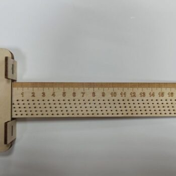 Intra απο ξύλο plywood 3mm-4mm πάχος – T Τύπος ξύλου χάρακα σήμανσης οπής 45x50 cm INTRAVECTRY-MY554494 - Image 2