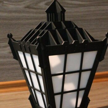 Intra απο ξύλο plywood 3mm-4mm πάχος – European Street Light Shade File 15x15 cm INTRAVECTRY-MY558256 - Image 2