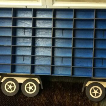 Intra απο ξύλο plywood 3mm-4mm πάχος – ξύλο Truck Storage Car Toy 20x25 cm INTRAVECTRY-MY560436 - Image 2