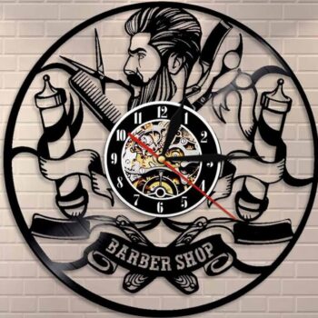 Intra απο ξύλο plywood 3mm-4mm πάχος – ξύλο ρολογιού βινυλίου με πινακίδες ανδρικού κομμωτηρίου 15x20 cm INTRAVECTRY-MY560959 - Image 1