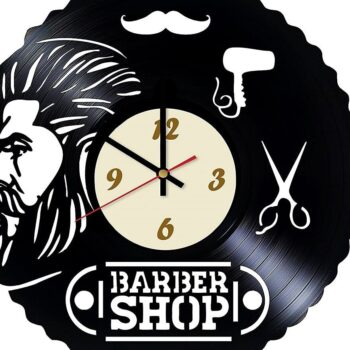 Intra απο ξύλο plywood 3mm-4mm πάχος – ξύλο ρολόι τοίχου δίσκου βινυλίου πινακίδας κουρείου 20x25 cm INTRAVECTRY-MY560966 - Image 1