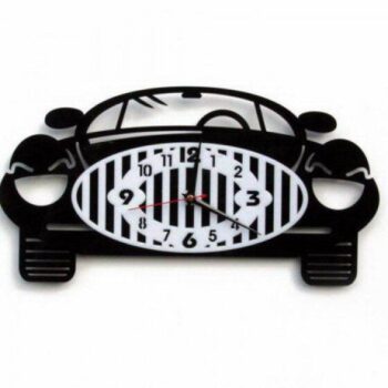 Intra απο ξύλο plywood 3mm-4mm πάχος – ξύλο ρολογιού τοίχου βινυλίου μπροστινό αυτοκίνητο 10x10 cm INTRAVECTRY-MY561000 - Image 2