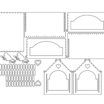Intra απο ξύλο plywood 3mm-4mm πάχος – ξύλο τροφοδότη πτηνών κόντρα πλακέ 25x25 cm INTRAVECTRY-MY554647 - Image 2