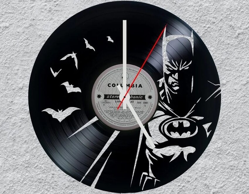 Intra απο ξύλο plywood 3mm-4mm πάχος – ξύλο Βινυλίου Batman LP 30x35 cm INTRAVECTRY-MY554648