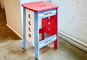 Intra απο ξύλο plywood 3mm-4mm πάχος – Λίμα σκαμπό από κόντρα πλακέ Chicago 45x50 cm INTRAVECTRY-MY554670 - Image 1