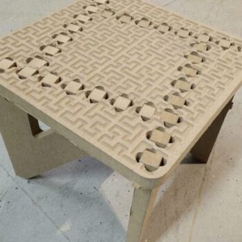 Intra απο ξύλο plywood 3mm-4mm πάχος – ξύλο δυαδικού σκαμπό από κόντρα πλακέ 5 15x15 cm INTRAVECTRY-MY554679 - Image 1