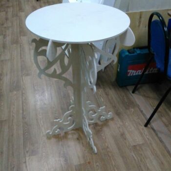 Intra απο ξύλο plywood 3mm-4mm πάχος – Ξύλινο σκαλιστό ξύλο τραπεζιού 15x15 cm INTRAVECTRY-MY560209 - Image 1