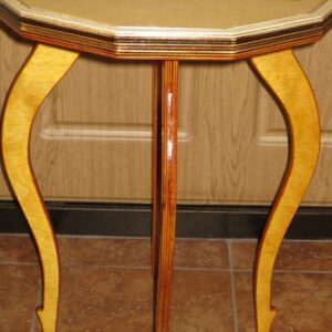 Intra απο ξύλο plywood 3mm-4mm πάχος – Στρογγυλό ξύλο τραπεζιού κοκτέιλ τάβλι 40x45 cm INTRAVECTRY-MY560210