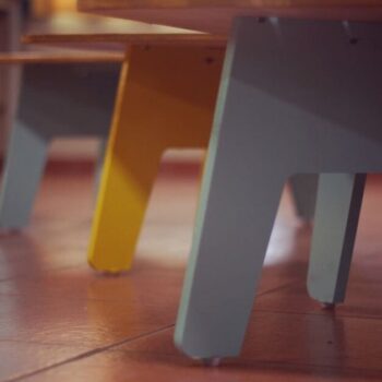 Intra απο ξύλο plywood 3mm-4mm πάχος – ξύλο τετράγωνου χαμηλού τραπεζιού από κόντρα πλακέ 50x60 cm INTRAVECTRY-MY554708 - Image 2