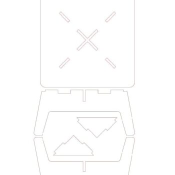 Intra απο ξύλο plywood 3mm-4mm πάχος – ξύλο τετράγωνου χαμηλού τραπεζιού από κόντρα πλακέ 50x60 cm INTRAVECTRY-MY554708 - Image 4