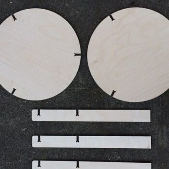 Intra απο ξύλο plywood 3mm-4mm πάχος – ξύλο Τραπεζιού Σαλονιού Γύρου 2ης Βαθμίδας 30x35 cm INTRAVECTRY-MY560218 - Image 4