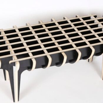 Intra απο ξύλο plywood 3mm-4mm πάχος – ξύλο Τραπεζάκι σαλονιού από κόντρα πλακέ Piggy 45x50 cm INTRAVECTRY-MY554723 - Image 2