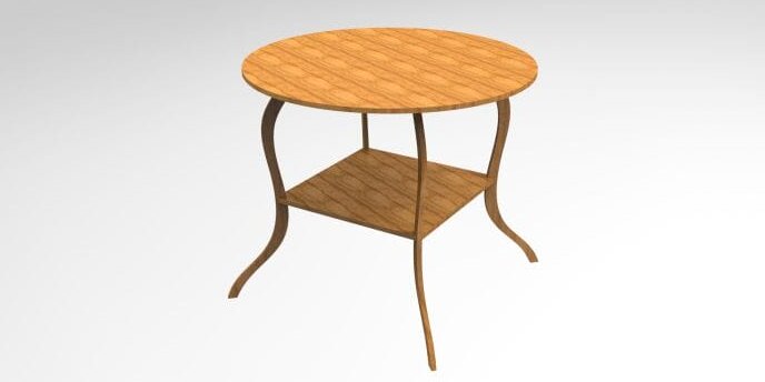 Intra απο ξύλο plywood 3mm-4mm πάχος – Στρογγυλό και τετράγωνο ξύλο τραπεζιού δύο επιπέδων 12x15 cm INTRAVECTRY-MY560222