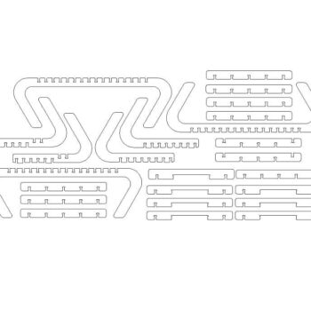 Intra απο ξύλο plywood 3mm-4mm πάχος – Πολυεπίπεδο Ξύλινο Τραπέζι για ξύλο Laptop 15x15 cm INTRAVECTRY-MY560225 - Image 2