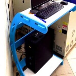 Intra απο ξύλο plywood 3mm-4mm πάχος – ξύλο γραφείου υπολογιστή σε σχήμα C 40x40 cm INTRAVECTRY-MY554740