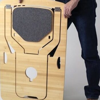 Intra απο ξύλο plywood 3mm-4mm πάχος – Ξύλινη πτυσσόμενη λίμα καρέκλας 40x45 cm INTRAVECTRY-MY554746 - Image 3