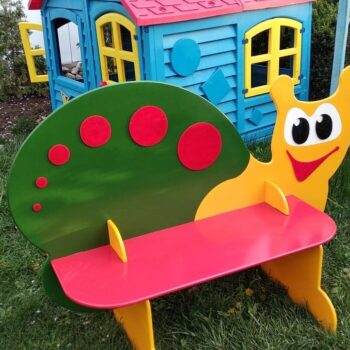 Intra απο ξύλο plywood 3mm-4mm πάχος – ξύλο σαλιγκαριού Πάγκος κήπου για παιδιά 40x45 cm INTRAVECTRY-MY554748 - Image 2