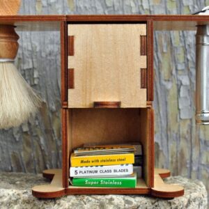 Intra απο ξύλο plywood 3mm-4mm πάχος – Λίμα βάσης σετ ξυρίσματος 10x10 cm INTRAVECTRY-MY554758