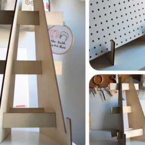 Intra απο ξύλο plywood 3mm-4mm πάχος – Λίμα βάσης καβαλέτου από κόντρα πλακέ 25x25 cm INTRAVECTRY-MY559313