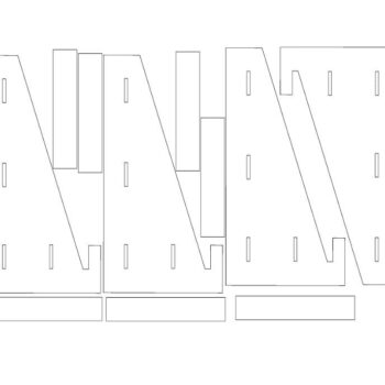 Intra απο ξύλο plywood 3mm-4mm πάχος – Λίμα βάσης καβαλέτου από κόντρα πλακέ 25x25 cm INTRAVECTRY-MY559313 - Image 2