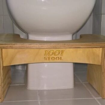 Intra απο ξύλο plywood 3mm-4mm πάχος – Ξύλινη λίμα σκαμπό τουαλέτας μπάνιου 40x40 cm INTRAVECTRY-MY554765 - Image 2