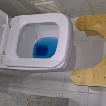 Intra απο ξύλο plywood 3mm-4mm πάχος – Ξύλινη λίμα σκαμπό τουαλέτας μπάνιου 40x40 cm INTRAVECTRY-MY554765 - Image 3