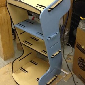 Intra απο ξύλο plywood 3mm-4mm πάχος – ξύλο βάσης διάλεξης στο βάθρο από κόντρα πλακέ 40x45 cm INTRAVECTRY-MY554768