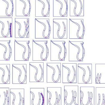 Intra απο ξύλο plywood 3mm-4mm πάχος – Μοναδικό ξύλο παραμετρικής κουνιστή καρέκλας 40x45 cm INTRAVECTRY-MY554772 - Image 4