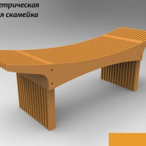 Intra απο ξύλο plywood 3mm-4mm πάχος – ξύλο Παραμετρικού Πάγκου Κήπου 45x50 cm INTRAVECTRY-MY554775