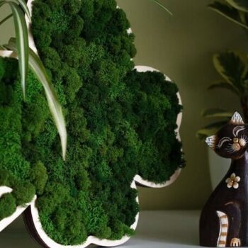 Intra απο ξύλο plywood 3mm-4mm πάχος – ξύλο Clover Wood Shape Craft for Home Decor 20x25 cm INTRAVECTRY-MY554820 - Image 1