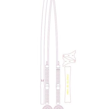 Intra απο ξύλο plywood 3mm-4mm πάχος – ξύλο μοντέλου ξύλου Tanjiro Katana 12x15 cm INTRAVECTRY-MY561510 - Image 4