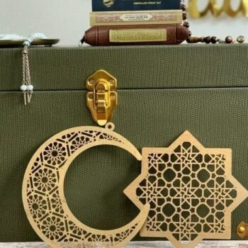 Intra απο ξύλο plywood 3mm-4mm πάχος – ξύλο διακοσμήσεων αστεριών για το Ramadan Moon 40x40 cm INTRAVECTRY-MY558725 - Image 1