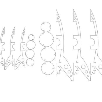 Intra απο ξύλο plywood 3mm-4mm πάχος – ξύλο Rocket Shelf for Kids Room 50x60 cm INTRAVECTRY-MY554844 - Image 3