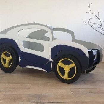 Intra απο ξύλο plywood 3mm-4mm πάχος – ξύλο κρεβατιού Jeep για παιδιά 40x40 cm INTRAVECTRY-MY554864 - Image 2