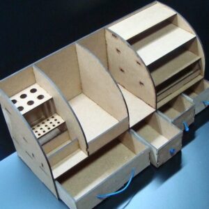 Intra απο ξύλο plywood 3mm-4mm πάχος – ξύλο οργανωτή πάγκου ξύλου 40x40 cm INTRAVECTRY-MY554905