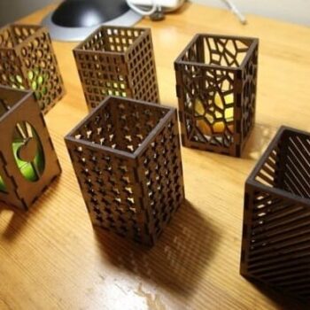 Intra απο ξύλο plywood 3mm-4mm πάχος – ξύλο Serenity Reflection Box 50x60 cm INTRAVECTRY-MY554908 - Image 2