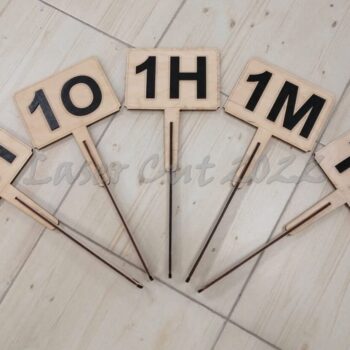 Intra απο ξύλο plywood 3mm-4mm πάχος – 1M Ξύλινο Κέικ Topper ξύλο 30x30 cm INTRAVECTRY-MY554919 - Image 1