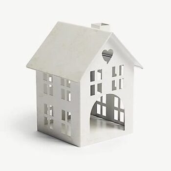 Intra απο ξύλο plywood 3mm-4mm πάχος – ξύλο Κηροπήγιο Φαναριού Σπιτιού Tealight 35x40 cm INTRAVECTRY-MY554930 - Image 1