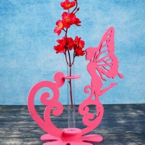 Intra απο ξύλο plywood 3mm-4mm πάχος – ξύλο βάσης βάζου δοκιμαστικού σωλήνα Fairy 12x15 cm INTRAVECTRY-MY554970