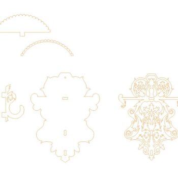 Intra απο ξύλο plywood 3mm-4mm πάχος – Scroll Saw Layered Wall Raf File 45x50 cm INTRAVECTRY-MY559167 - Image 2