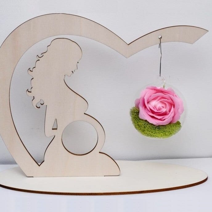 Intra απο ξύλο plywood 3mm-4mm πάχος – ξύλο Κορνίζα φωτογραφιών υπερηχογράφημα 40x40 cm INTRAVECTRY-MY555009