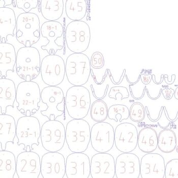 Intra απο ξύλο plywood 3mm-4mm πάχος – Ανθρώπινο κρανίο 3D Ξύλινο ξύλο παζλ 25x25 cm INTRAVECTRY-MY555030 - Image 3