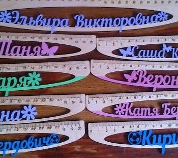 Intra απο ξύλο plywood 3mm-4mm πάχος – Εξατομικευμένο ξύλο συλλογής χάρακα 40x45 cm INTRAVECTRY-MY555033 - Image 2