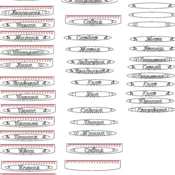Intra απο ξύλο plywood 3mm-4mm πάχος – Εξατομικευμένο ξύλο συλλογής χάρακα 40x45 cm INTRAVECTRY-MY555033 - Image 4
