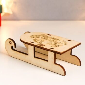 Intra απο ξύλο plywood 3mm-4mm πάχος – Ξύλινη λίμα για έλκηθρο 40x45 cm INTRAVECTRY-MY555062 - Image 3